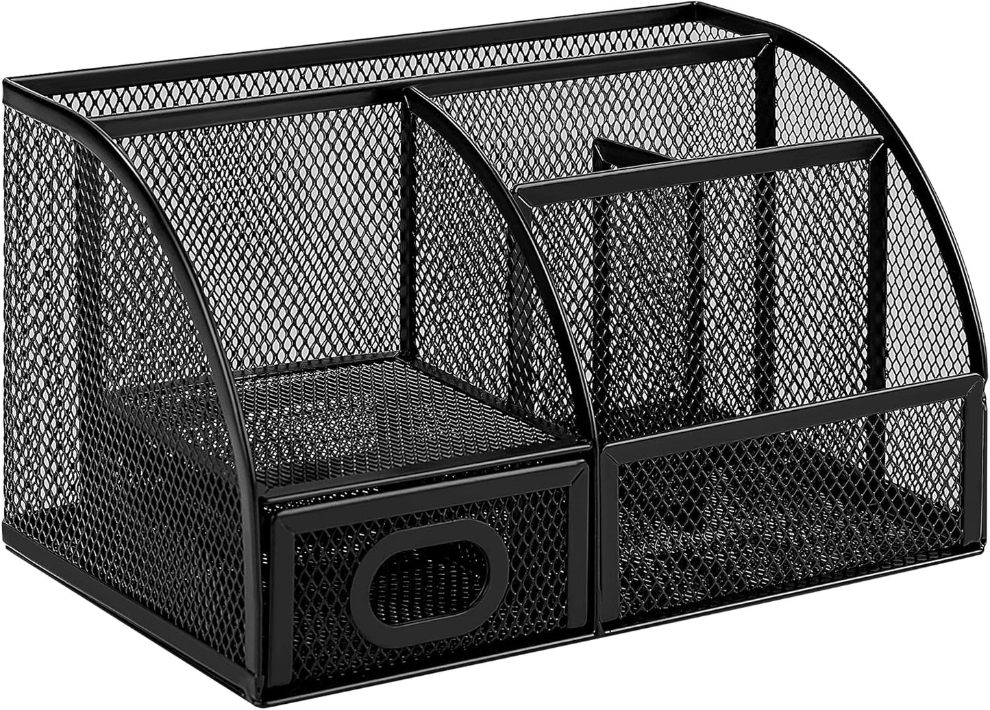 Mesh Pen Holder and Organizer, Black, ‎9.1" x 5.9" x 5.5''